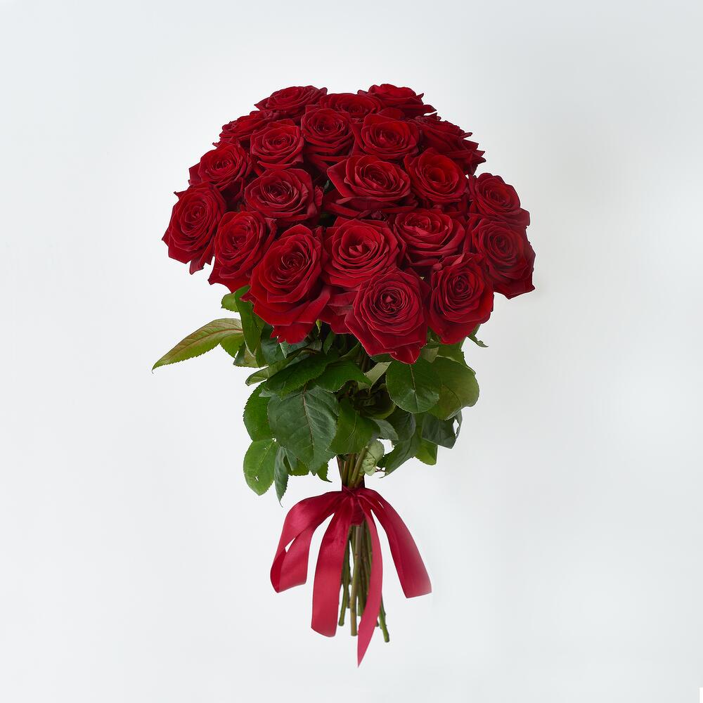 Роскошный букет из 21 красной розы – воплощение искренних чувств Адыгейск Республика Адыгея
