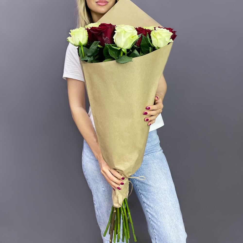 Букет «Инь-Ян» – гармония страсти и чистоты Адыгейск Республика Адыгея